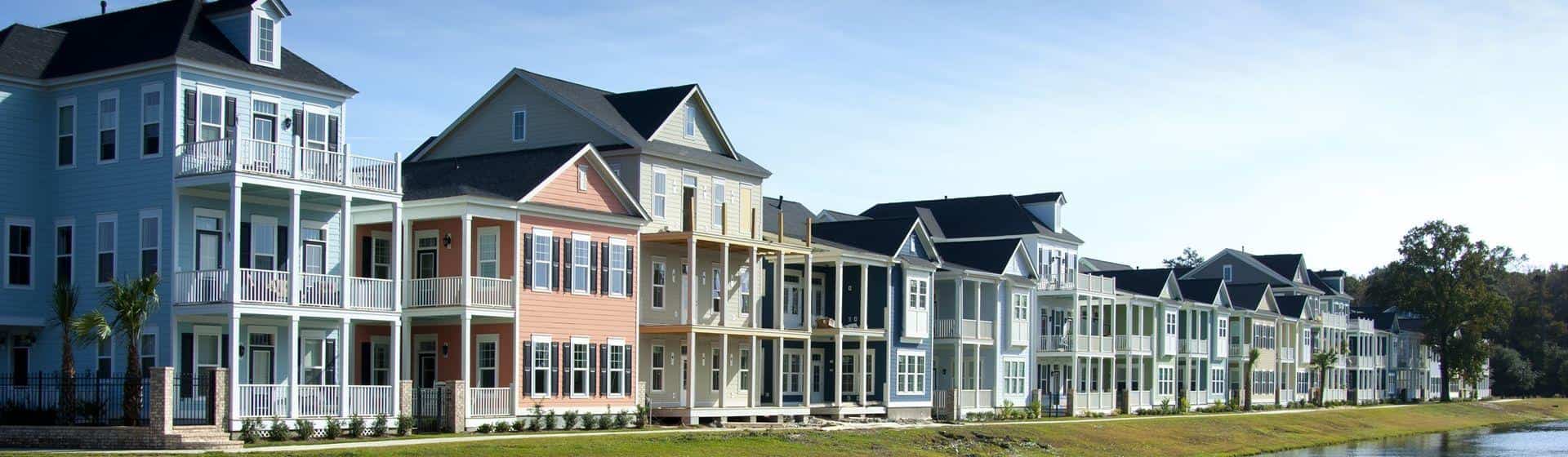 Slajd 3 Domy szeregowe z drewna